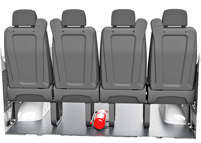 INTERLINE Quad Seat 14 Seat Conversion Techsafe Automotive